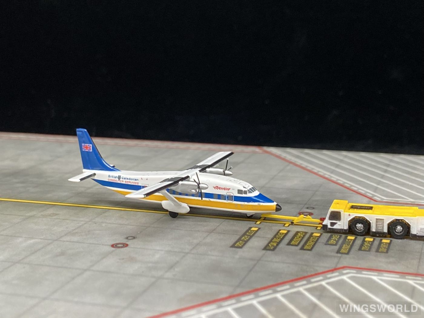JC Wings 1:400 JC4114 British Caledonian 英国金狮航空 Short 360 G-BKKT