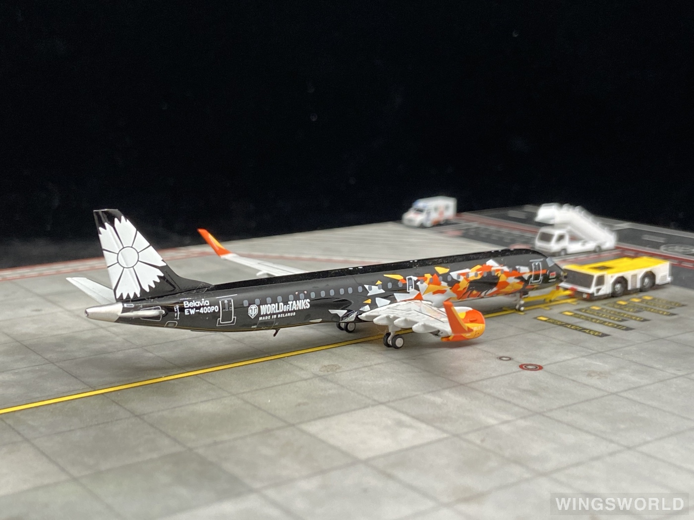 JC Wings 1:400 LH4138 Belavia 白俄罗斯航空 Embraer ERJ-190 EW-400PO
