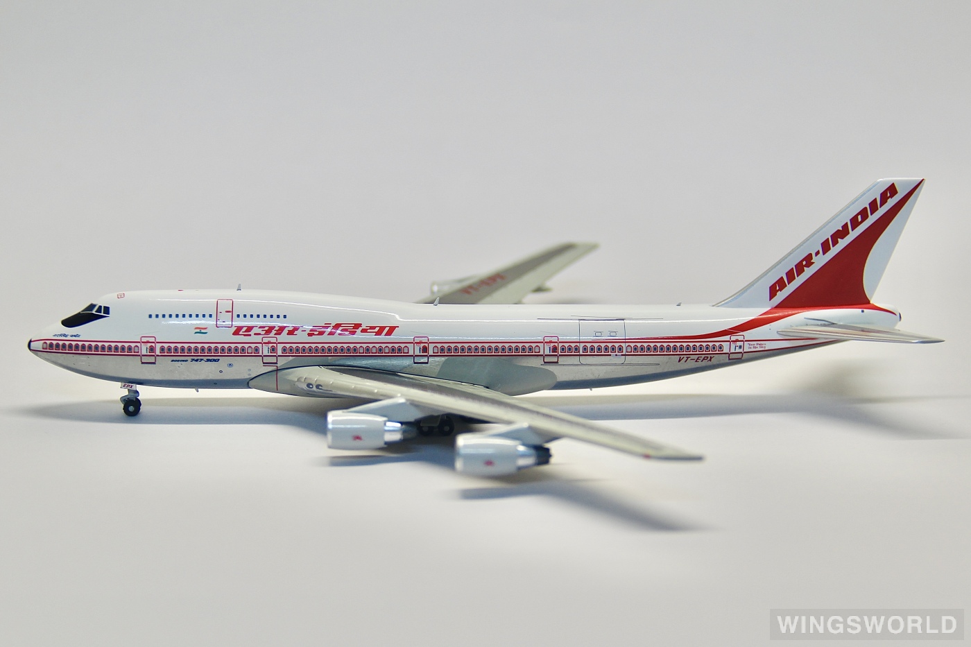 Big Bird 1:400 BB4-743-001 Air India 印度航空 Boeing 747-300 VT-EPX