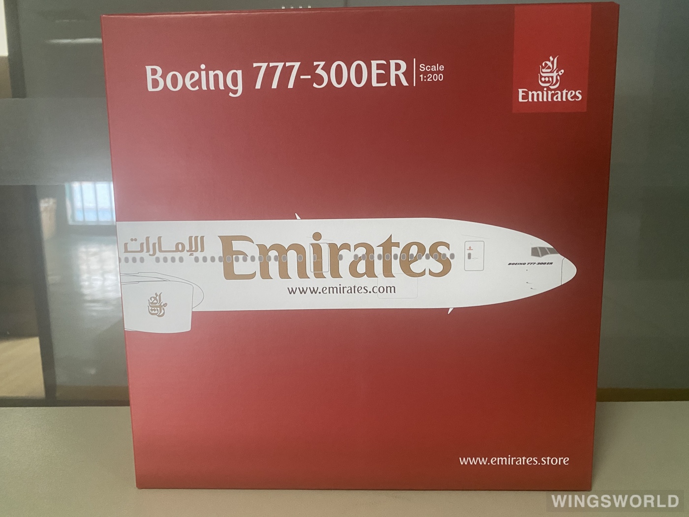 Geminijets 1:200 G2UAE1079 Emirates 阿联酋航空 Boeing 777-300ER A6-END
