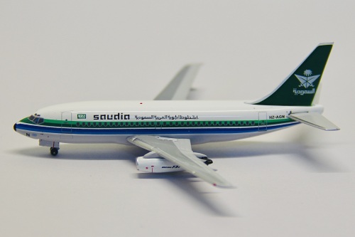 Saudia 沙特阿拉伯航空 Boeing 737-200 HZ-AGN  AC411048 AeroClassics 1:400