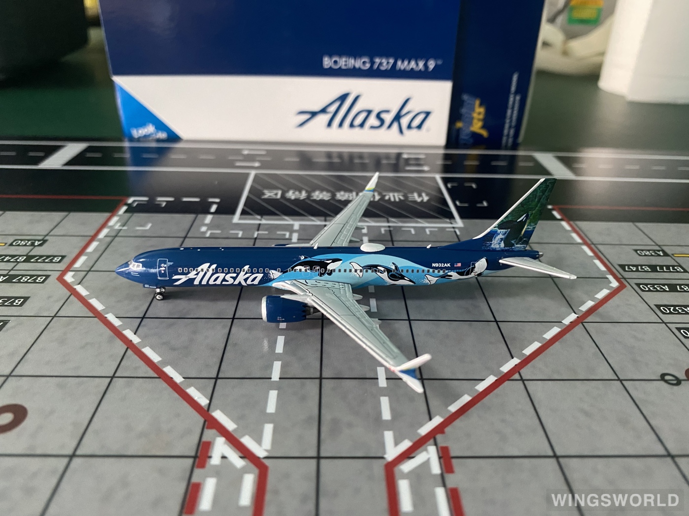 Gemini 1/200 B737-900ER アラスカ航空 1/200 Scale Gemini 737-900ER