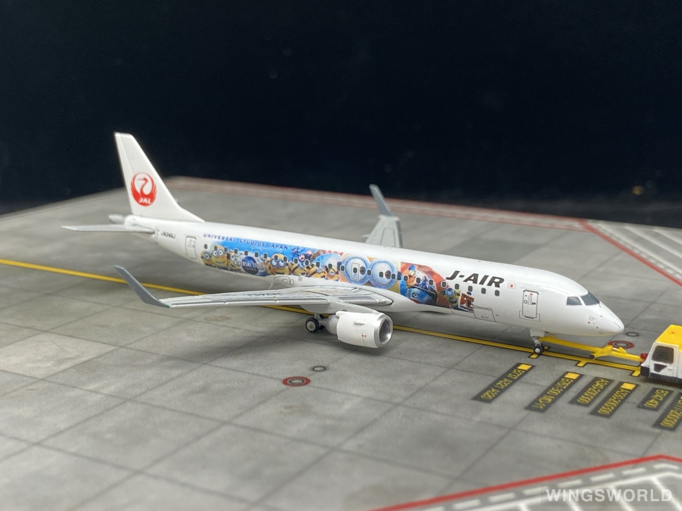 JC Wings 1:400 XX4130 Japan Airlines 日本航空 Embraer ERJ-190 JA248J