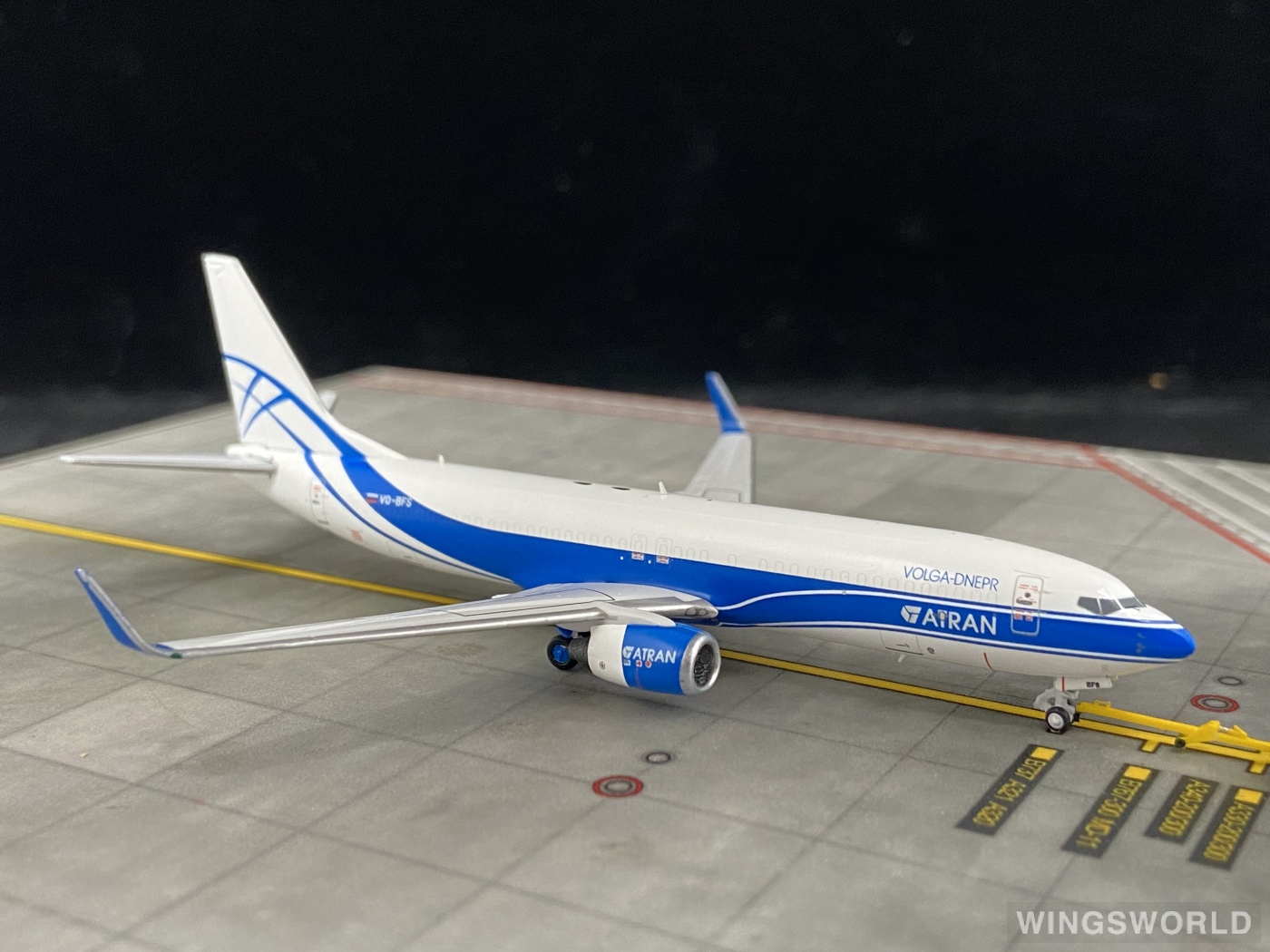 Pandamodel 1:400 202202 AirBridgeCargo 空桥货运航空 Boeing 737-800 VQ-BFS