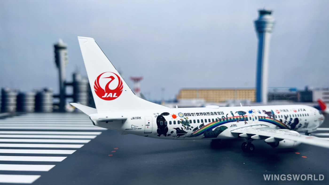 JC Wings 1:200 Boeing 737-800 Japan Transocean Air 日本越洋航空 