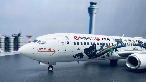 JC Wings 1:200 Boeing 737-800 Japan Transocean Air 日本越洋