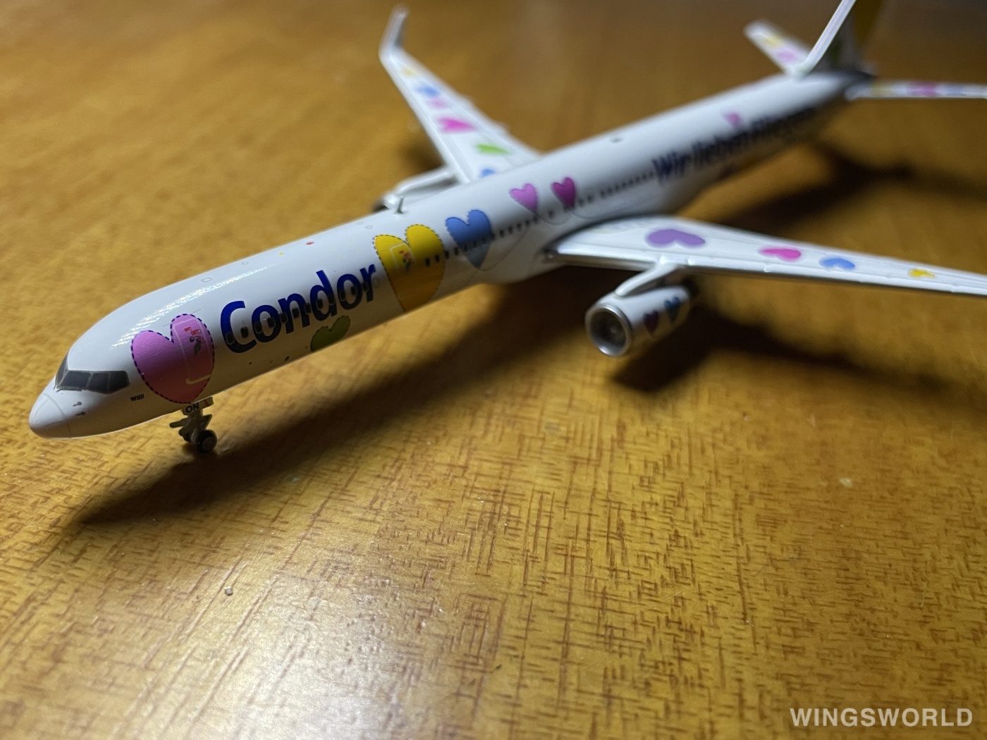 JC Wings 1:400 XX4154 Condor 神鹰航空 Boeing 757-300 D-ABON
