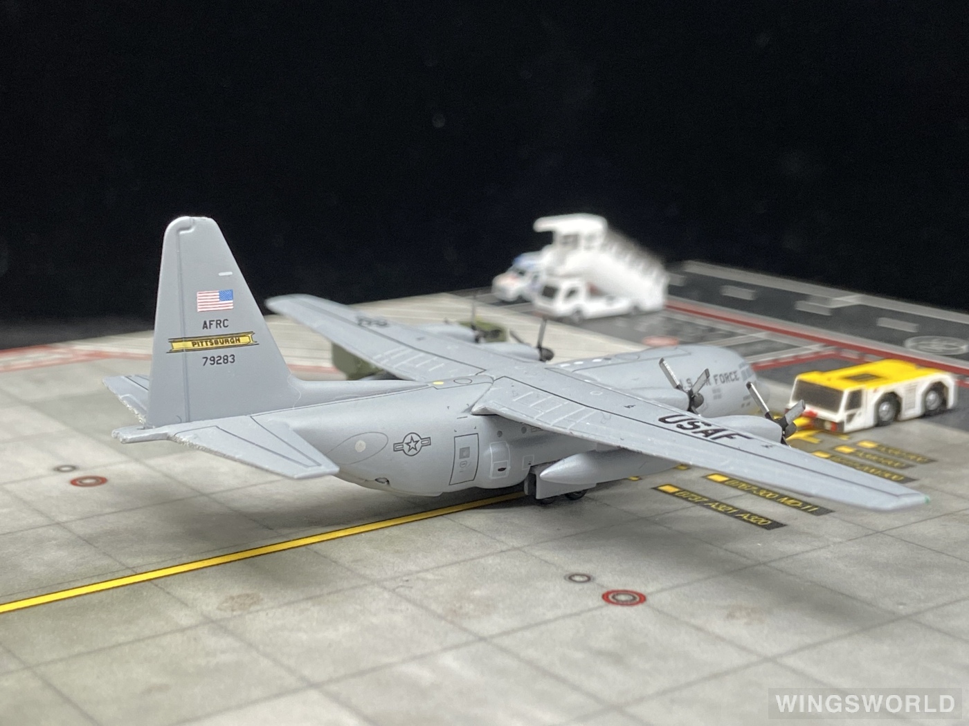 Geminijets 1:400 GMUSA079 USAF 美国空军 Lockheed C-130 Hercules 79283