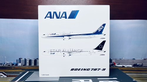 B Models 1:200 Boeing 787-9 ANA 全日空B-789-ANA-01 JA888A