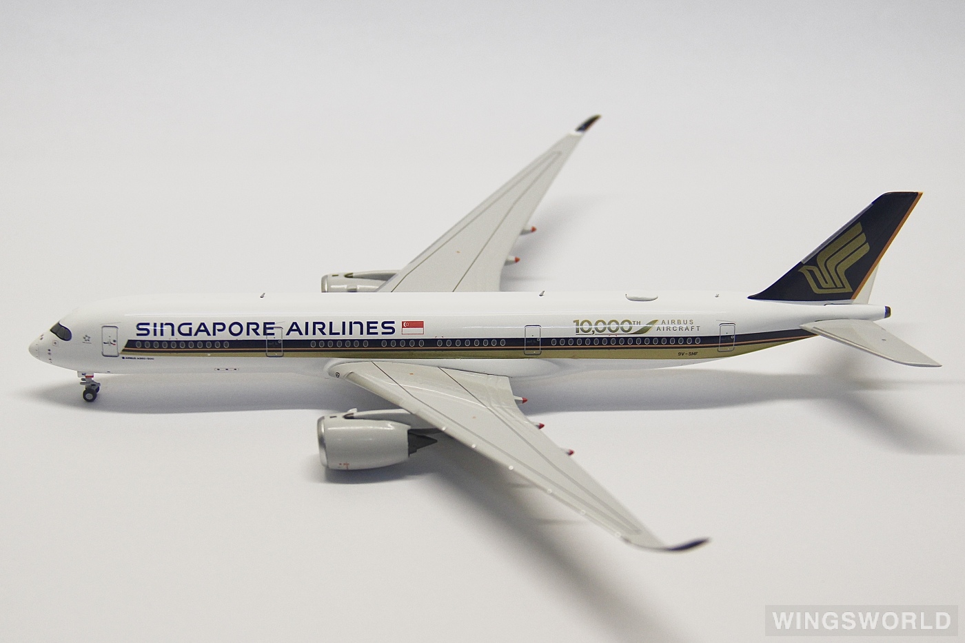 NGmodels 1:400 NG39009 Singapore Airlines 新加坡航空 Airbus A350-900 9V-SMF