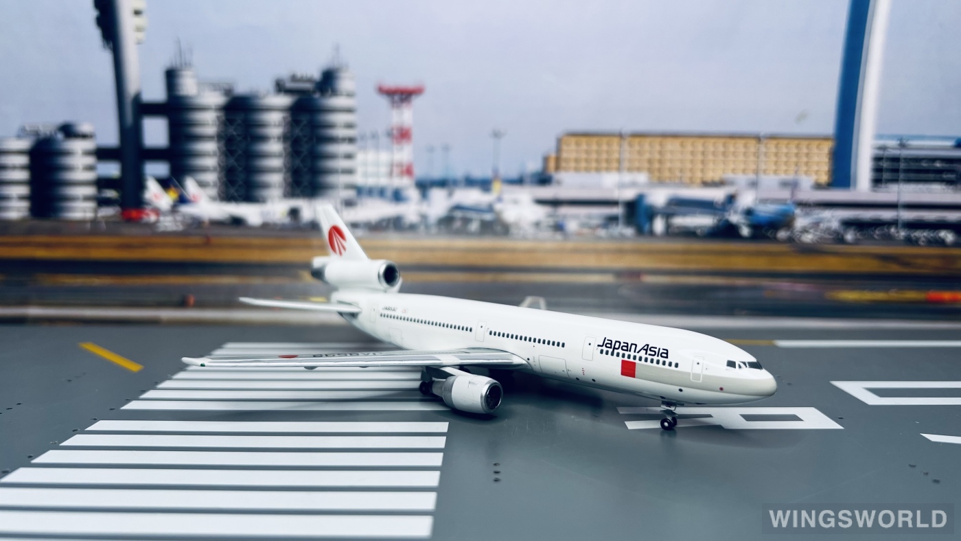 Phoenix 1:400 PH10173 Japan Asia Airways 日本亚细亚航空 McDonnell Douglas DC-10 JA8532