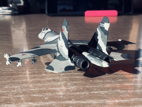 Herpa 1:200 Sukhoi Su-27 Russian Air Force 俄罗斯空军571425 305 的