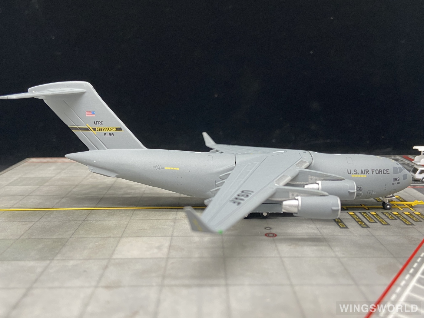 Geminijets 1:400 GMUSA088 USAF 美国空军 Boeing C-17 91189