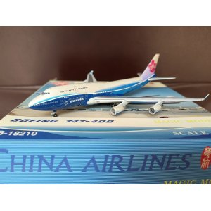 China Airlines 中华航空 Boeing 747-400 B-16210 波音原厂梦想涂装 6991263600057 Magic 1:400