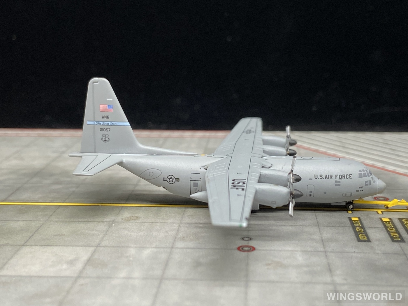 Geminijets 1:400 GMUSA114 USAF 美国空军 Lockheed C-130 Hercules ANG