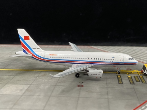 PLAAF 中国空军 Airbus A319 B-4090  PM4B4090 Pandamodel 1:400