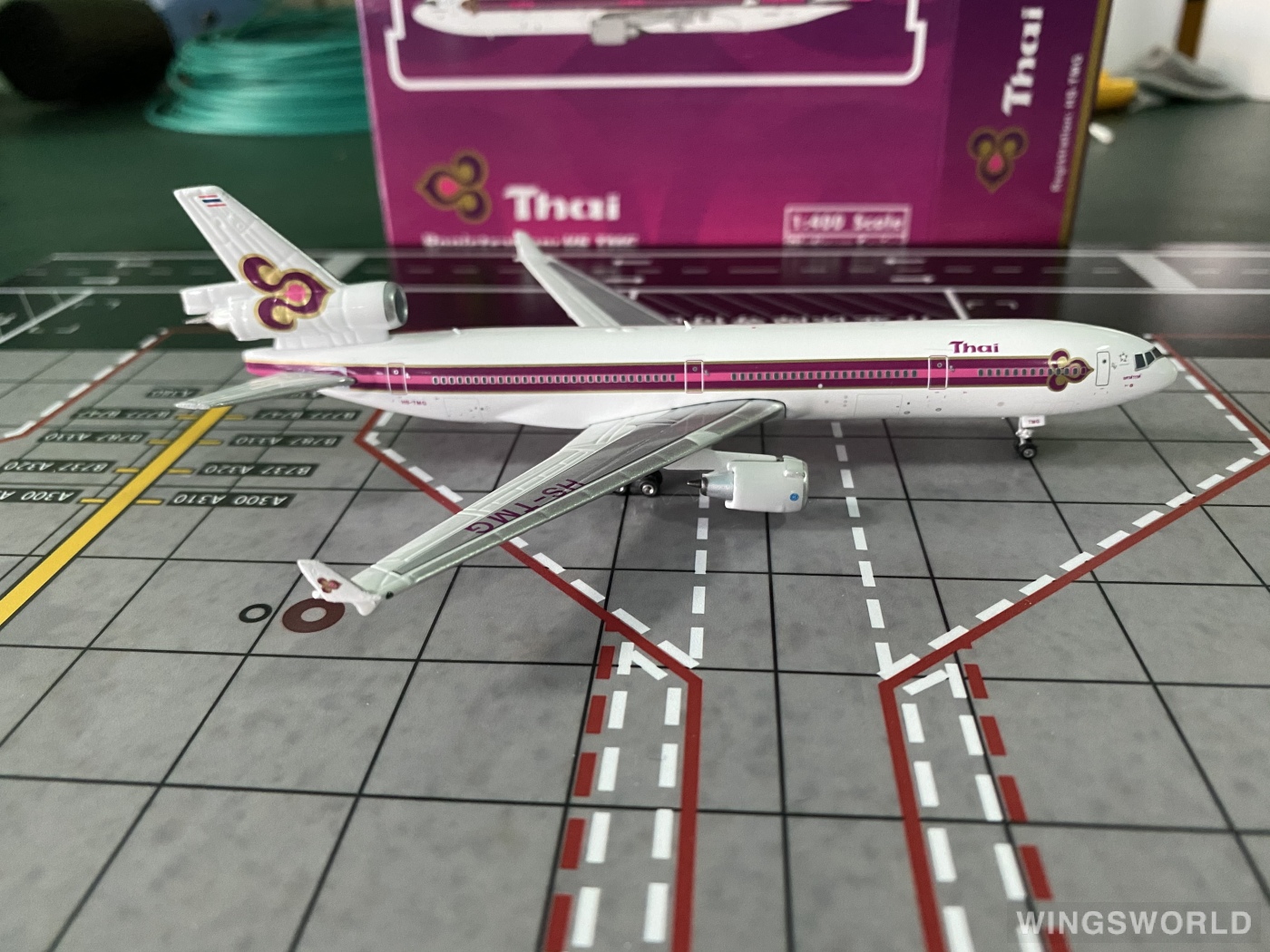 Phoenix 1:400 PH11758 Thai Airways 泰国国际航空 McDonnell Douglas MD-11 HS-TMG