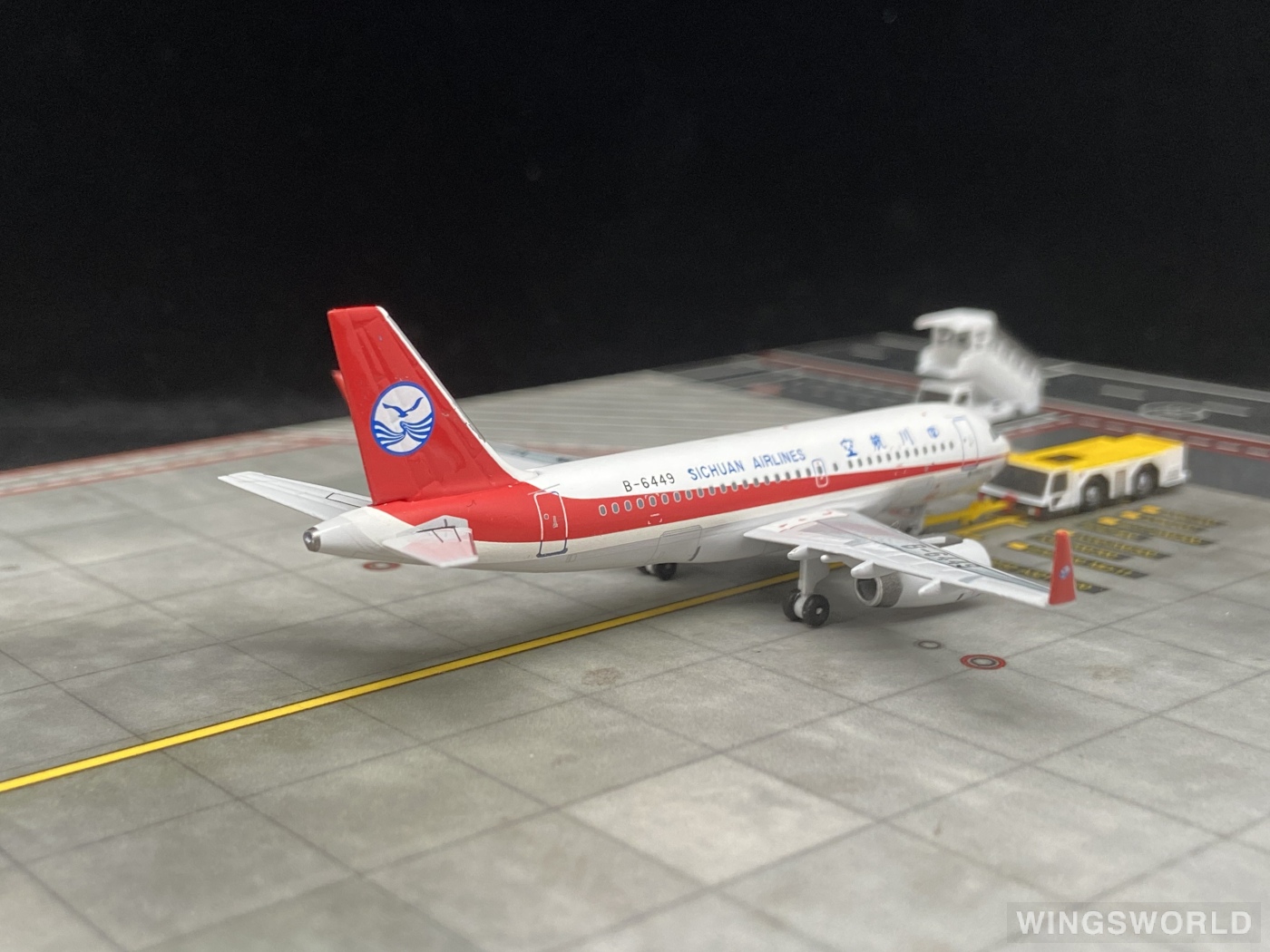 Pandamodel 1:400 19033 Sichuan Airlines 四川航空 Airbus A319 B-6449