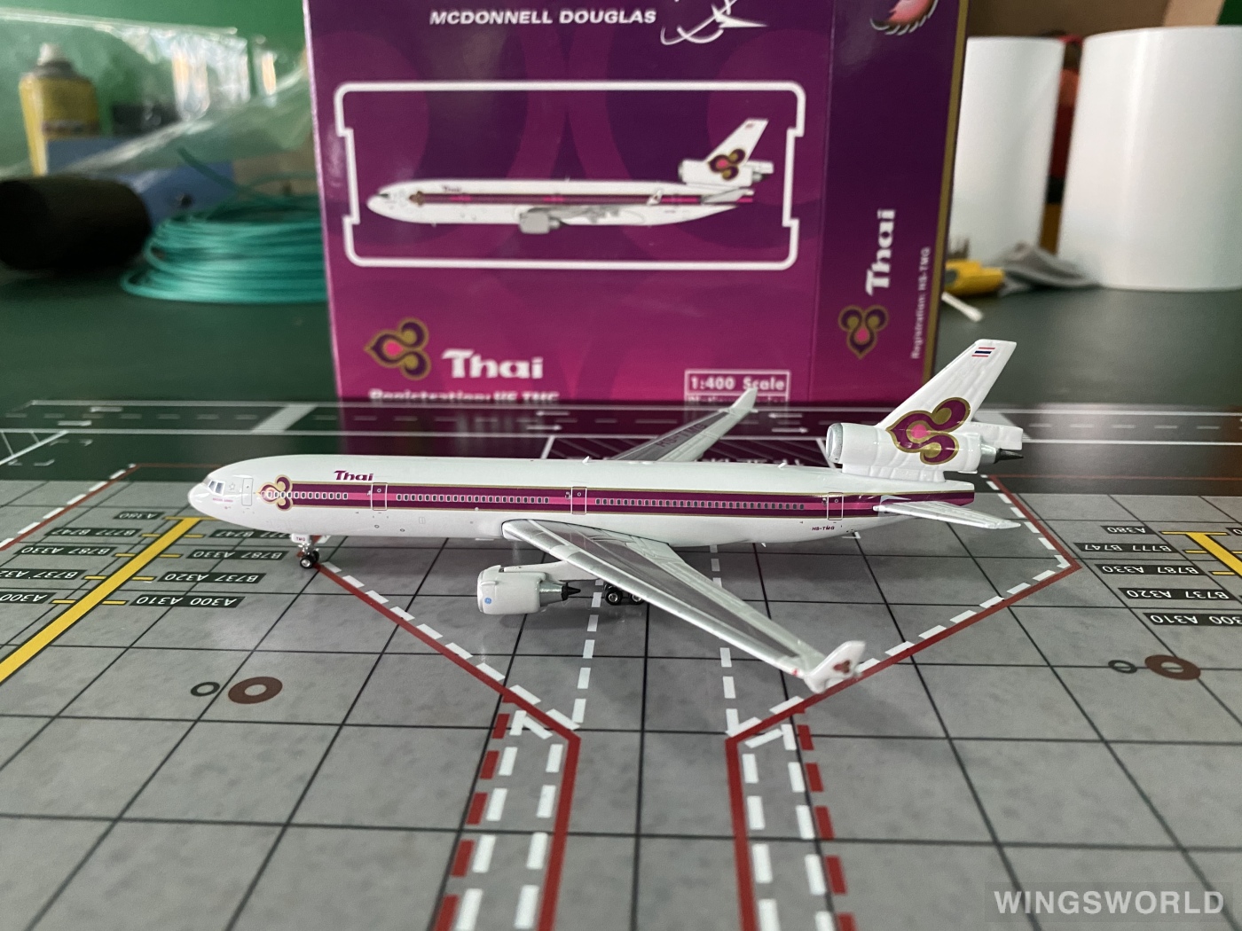 Phoenix 1:400 PH11758 Thai Airways 泰国国际航空 McDonnell Douglas MD-11 HS-TMG