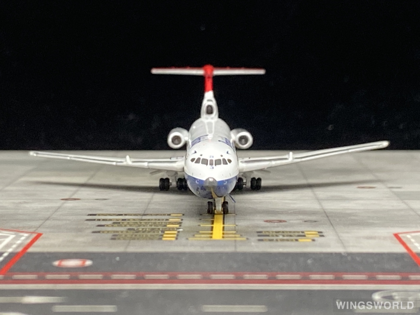 Geminijets 1:400 GJBAW711 British Airways 英国航空 Hawker Siddeley Trident G-AWZS