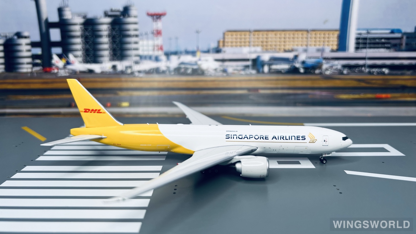 Phoenix 1:400 PH04474 Singapore Airlines 新加坡航空 Boeing 777F 9V-DHA
