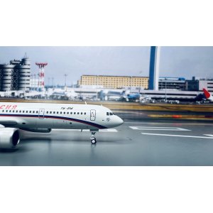Rossiya Special Flight Detachment Tupolev Tu-204 RA-64504 特殊飞行队 202212 Pandamodel 1:400