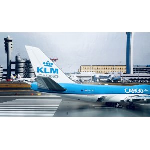 KLM 荷兰皇家航空 Boeing 747-400 PH-CKC 开门货机 GJKLM2077 Geminijets 1:400