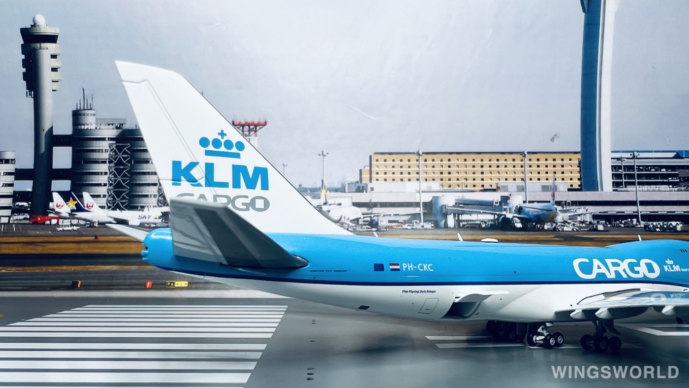 Geminijets 1:400 GJKLM2077 KLM 荷兰皇家航空 Boeing 747-400 PH-CKC