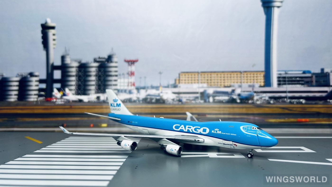 Geminijets 1:400 GJKLM2077 KLM 荷兰皇家航空 Boeing 747-400 PH-CKC