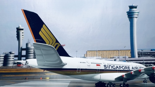 Singapore Airlines 新加坡航空 Airbus A380-800 9V-SKW  PH04469 Phoenix 1:400