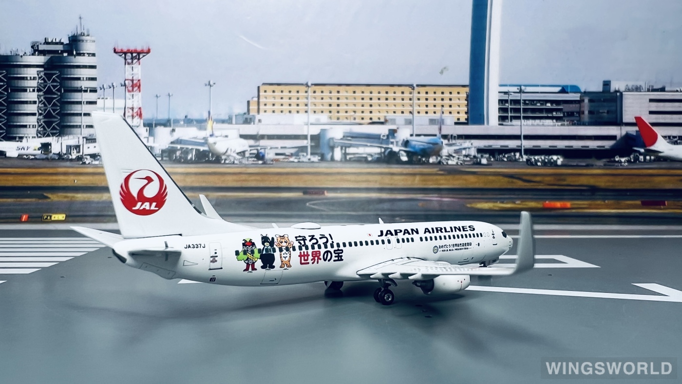 Phoenix 1:400 PH04466 Japan Airlines 日本航空 Boeing 737-800 JA337J