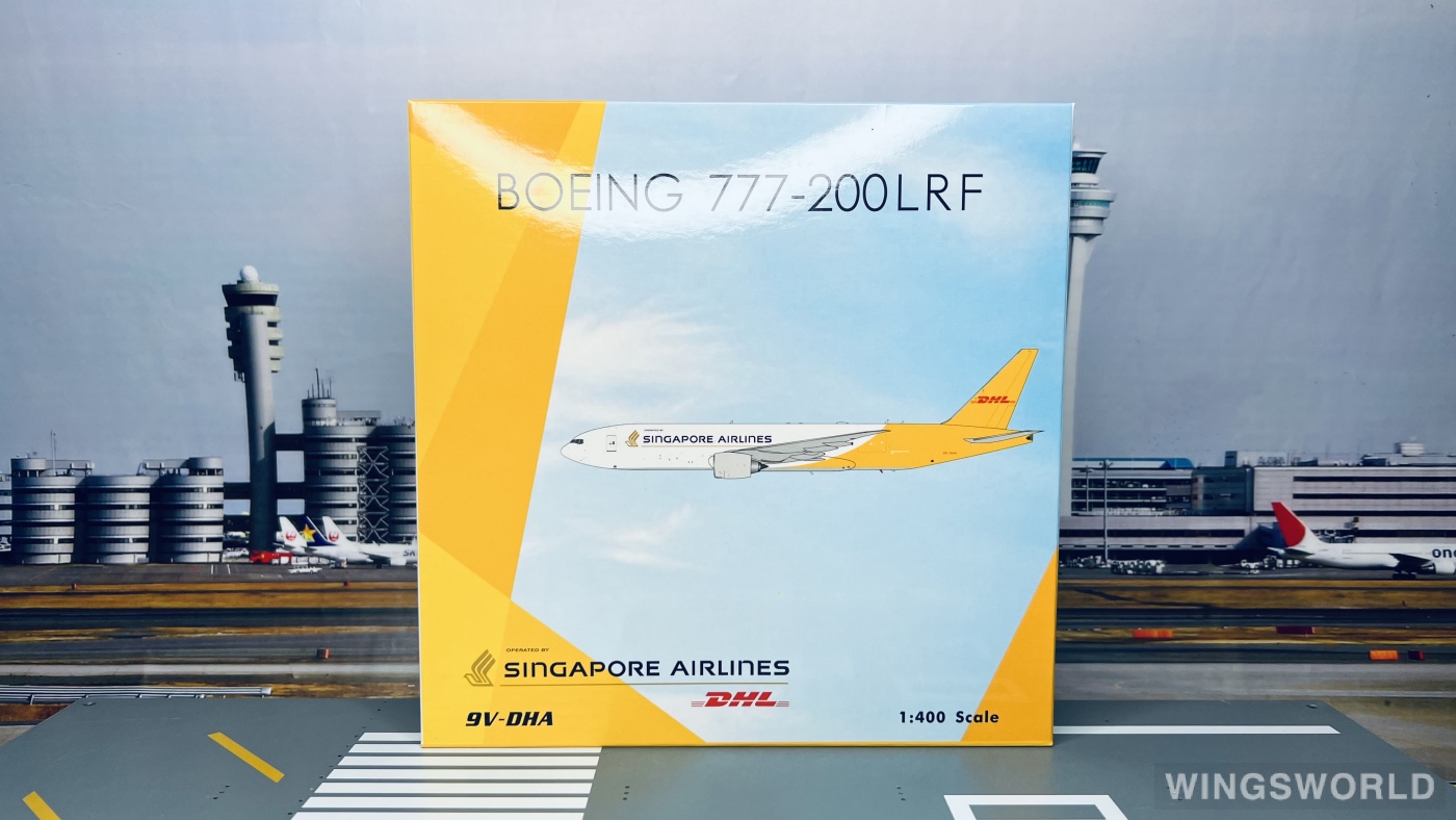 Phoenix 1:400 PH04474 Singapore Airlines 新加坡航空 Boeing 777F 9V-DHA