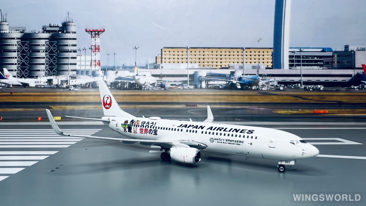 Phoenix 1:400 PH04466 Japan Airlines 日本航空 Boeing 737-800 JA337J