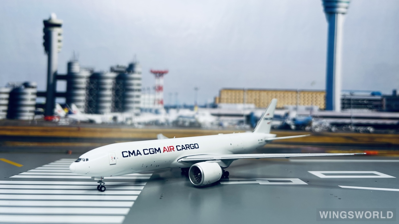NGmodels 1:400 NG72011 CMA CGM Air Cargo Boeing 777F F-HMRB