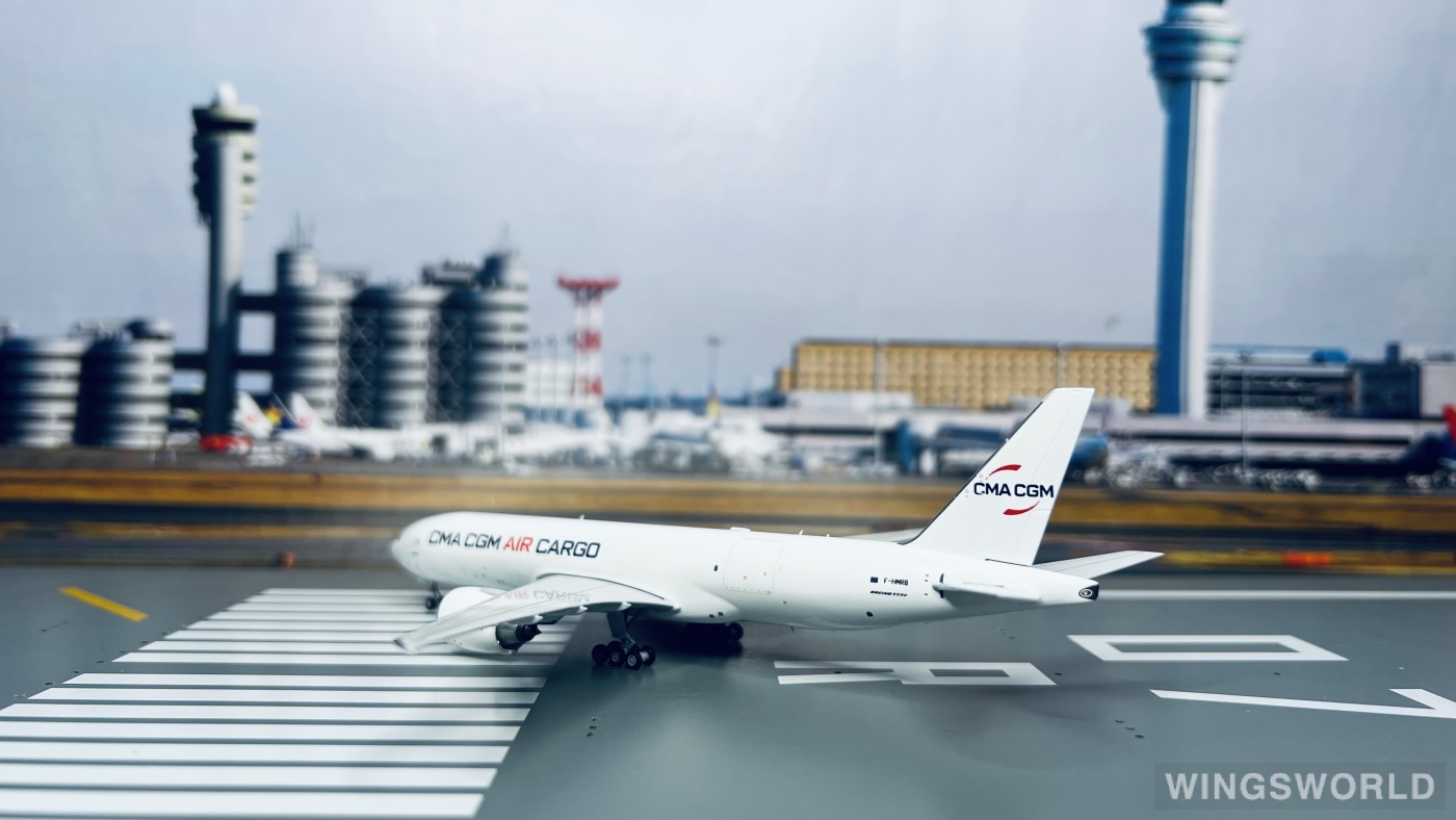 NGmodels 1:400 NG72011 CMA CGM Air Cargo Boeing 777F F-HMRB