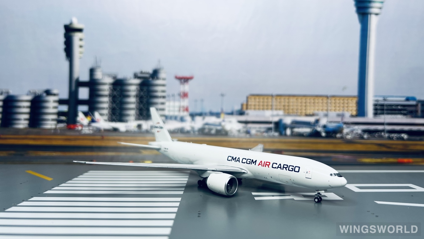 NGmodels 1:400 NG72011 CMA CGM Air Cargo Boeing 777F F-HMRB