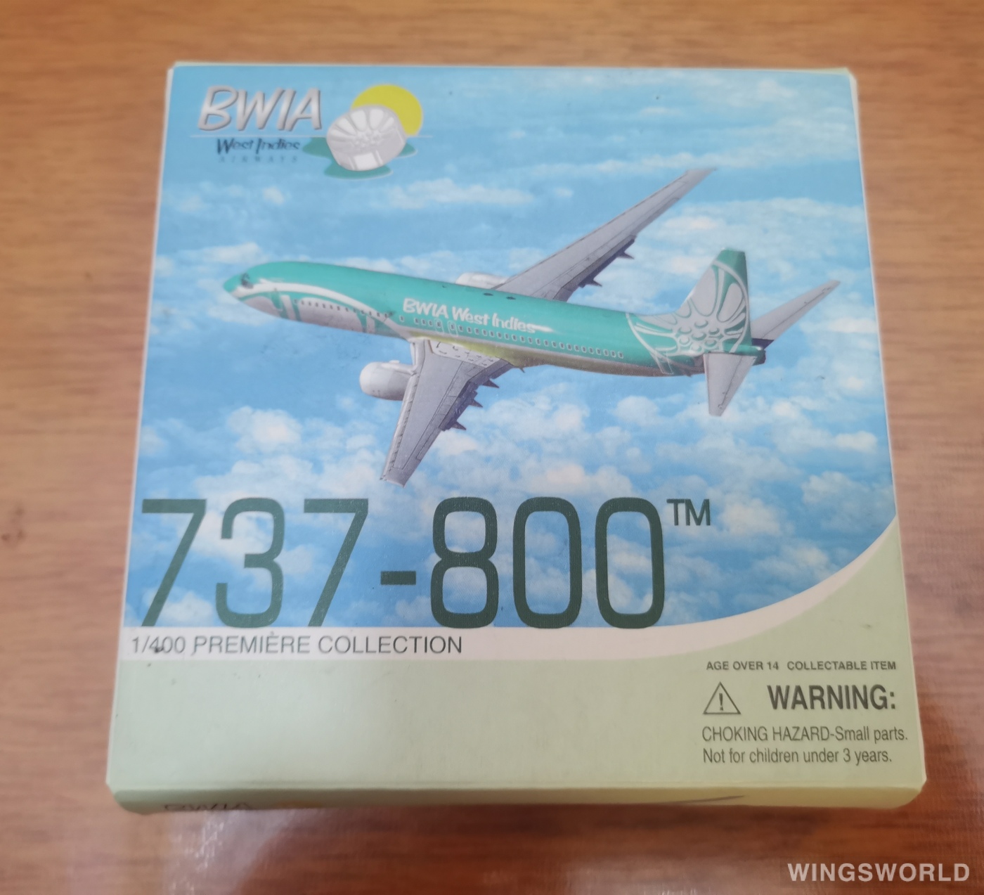 Dragon Models 1:400 55603 BWIA West Indies Airways Boeing 737-800 9Y-GND