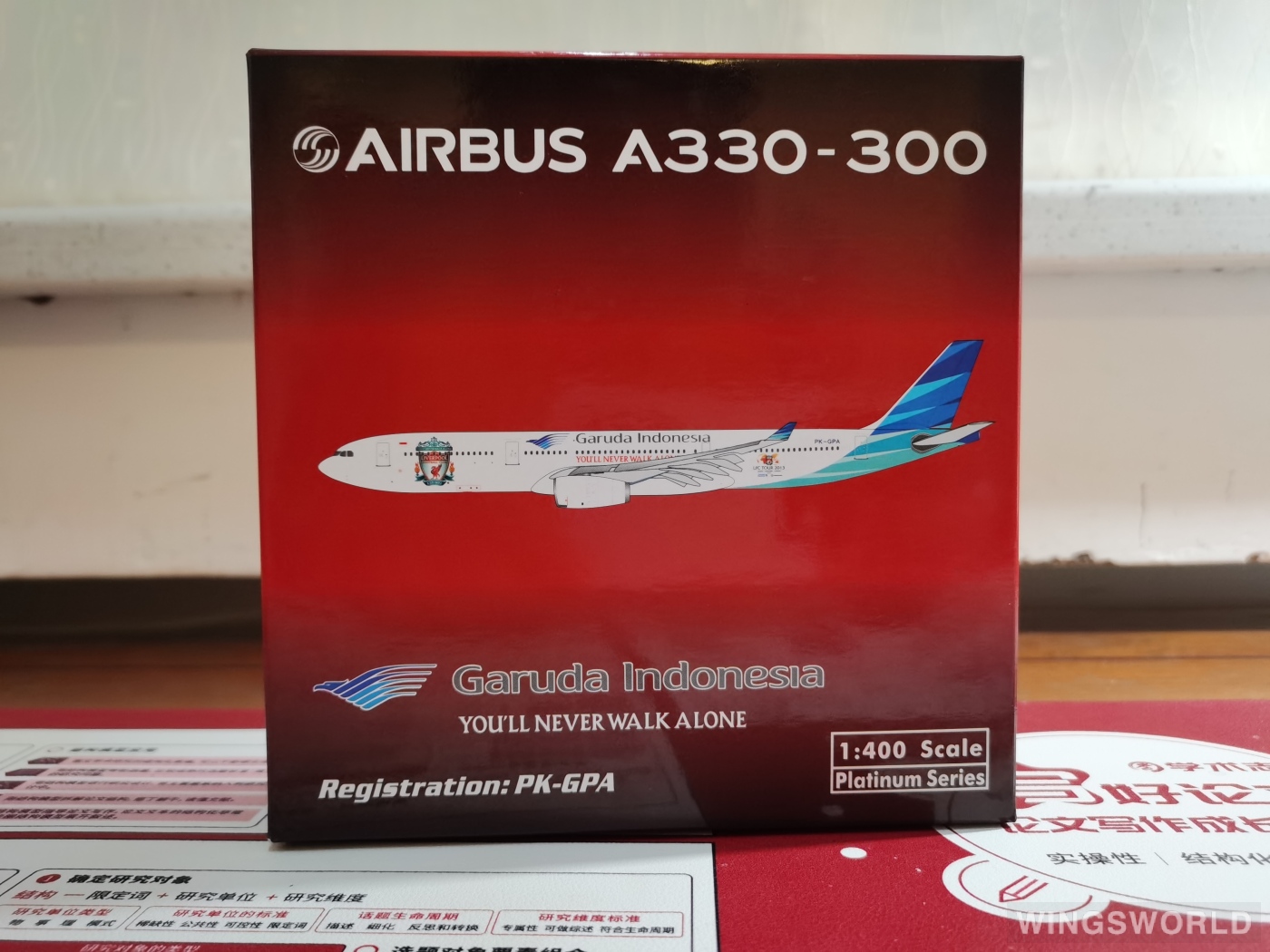 Phoenix 1:400 PH10813 Garuda Indonesia 印度尼西亚鹰航 Airbus A330-300 PK-GPA