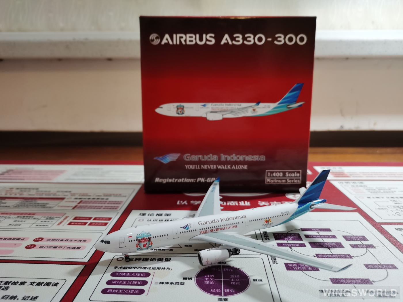 Phoenix 1:400 PH10813 Garuda Indonesia 印度尼西亚鹰航 Airbus A330-300 PK-GPA