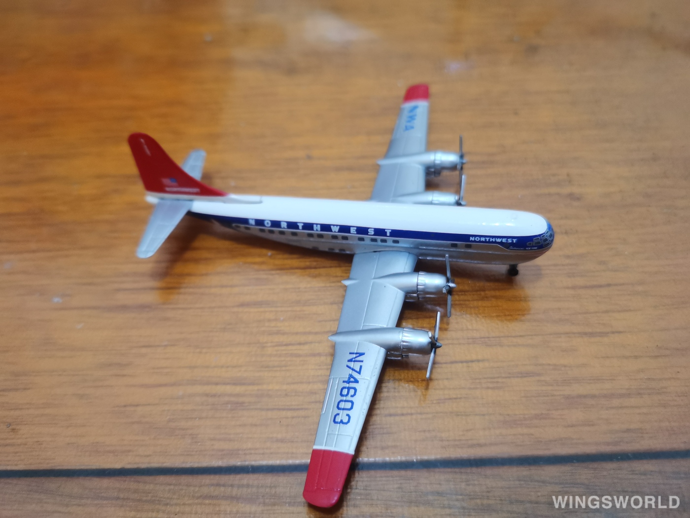 Dragon Models 1:400 56151 Northwest Airlines 美国西北航空 Boeing 377 N74603