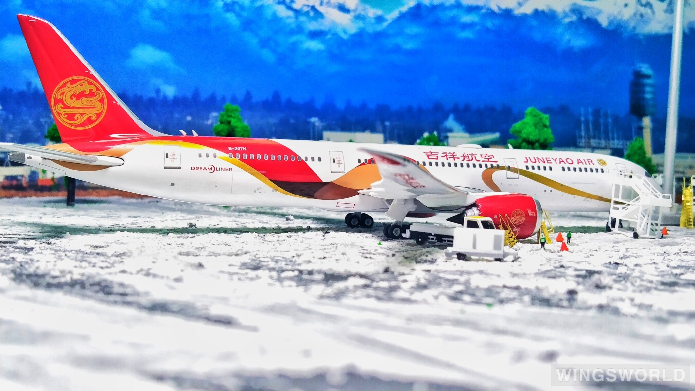Phoenix 1:400 PH11523 Juneyao Airlines 吉祥航空 Boeing 787-9 B-207N