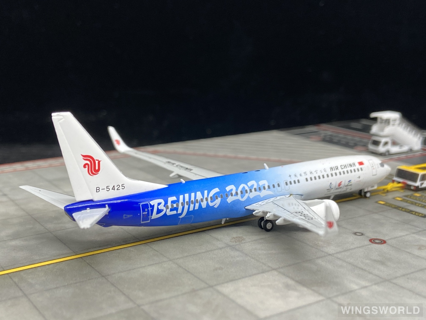 JC Wings 1:400 Boeing 737-800 Air China 中国国际航空XX4479 B-5425 