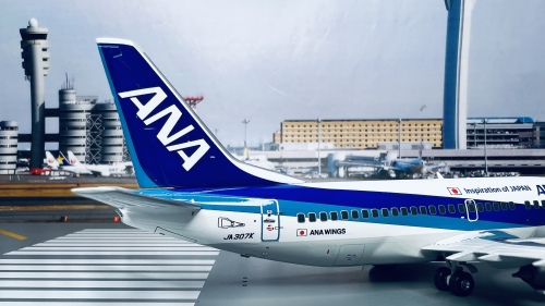 1/200 B737-500 ANA 全日空 JA307K 退役記念装飾 全日空商事 【予約商品】737-500 ANA 全日空 JA307K 1/200