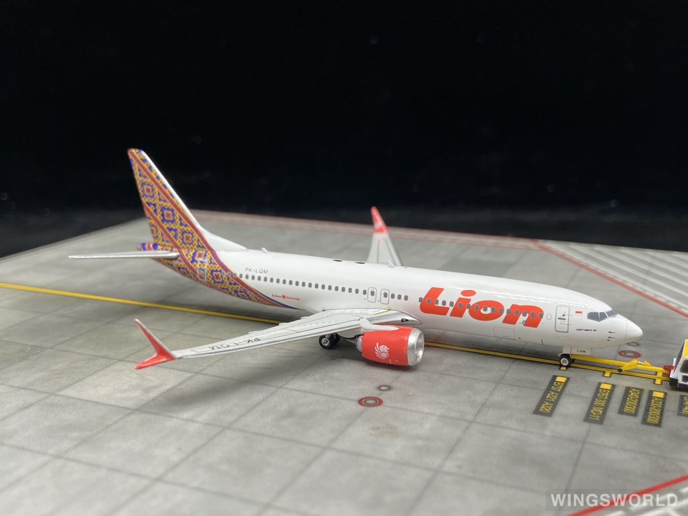 Phoenix 1:400 PH11493 Lion Air 狮子航空 Boeing 737 MAX 8 PK-LQM