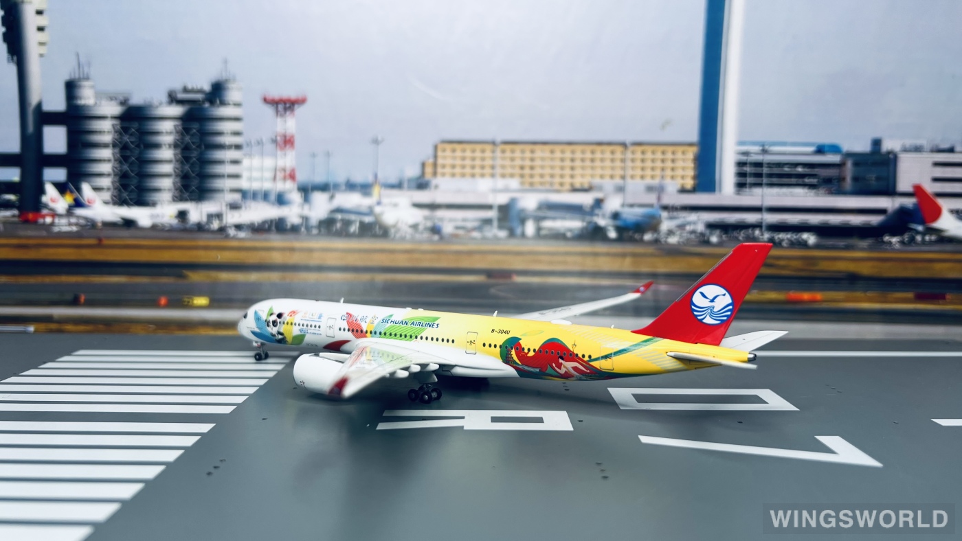 Aviation400 1:400 AV4128 Sichuan Airlines 四川航空 Airbus A350-900 B-304U