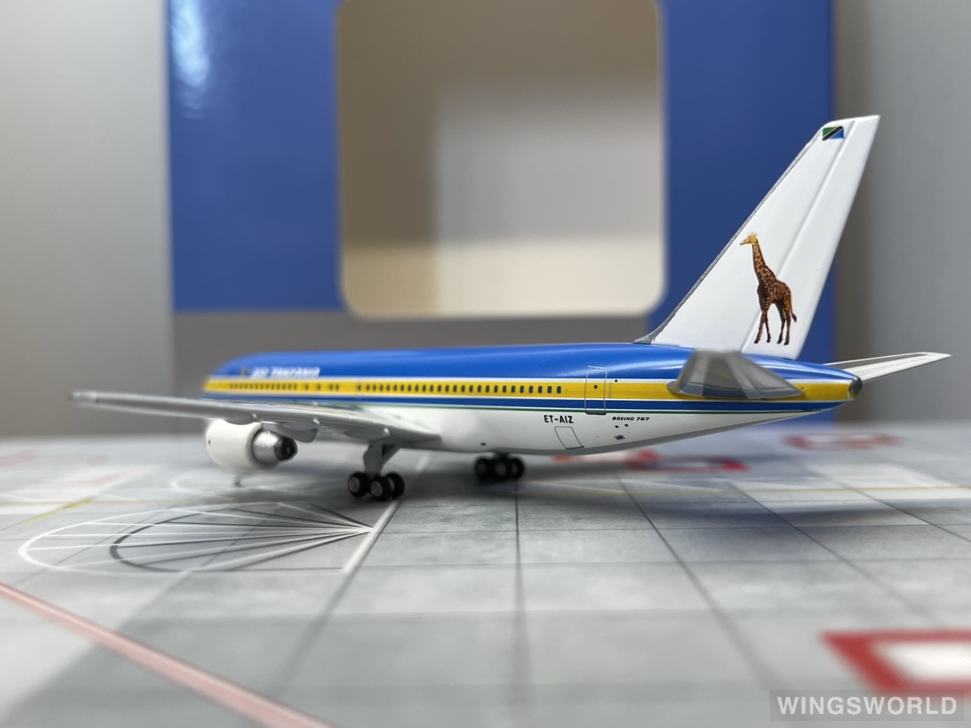 AeroClassics 1:400 ACETAIZ Air Tanzania 坦桑尼亚航空 Boeing 767-200 ET-AIZ