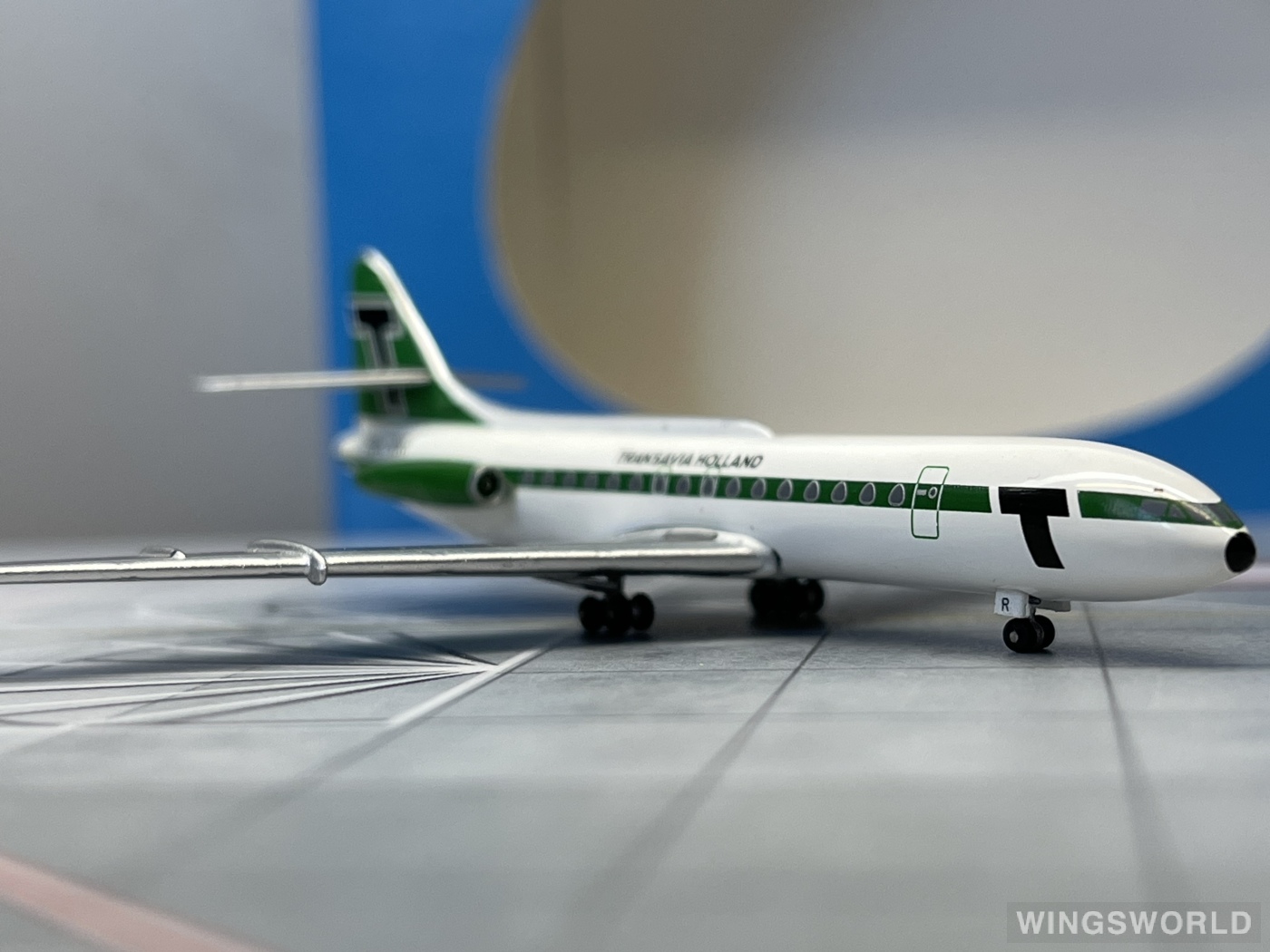 AeroClassics 1:400 ACPHTRR Transavia 泛航航空 Sud Aviation SE 210 PH-TRR