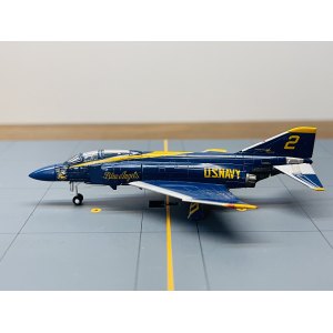 U.S. Navy 美国海军 McDonnell Douglas F-4 2 Blue Angels 556422 Herpa 1:200