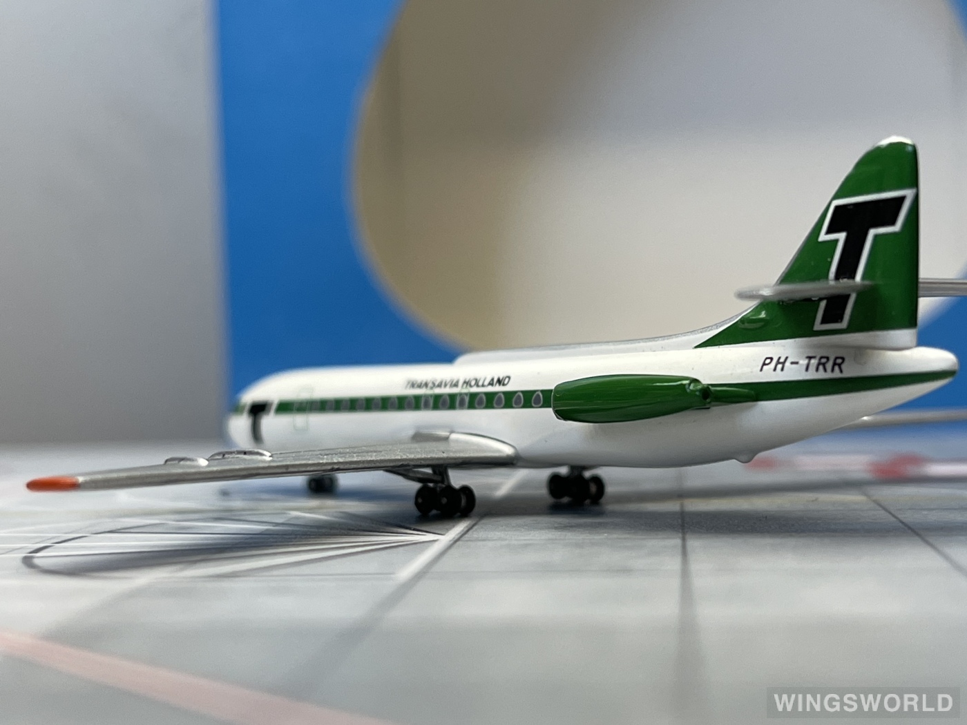 AeroClassics 1:400 ACPHTRR Transavia 泛航航空 Sud Aviation SE 210 PH-TRR