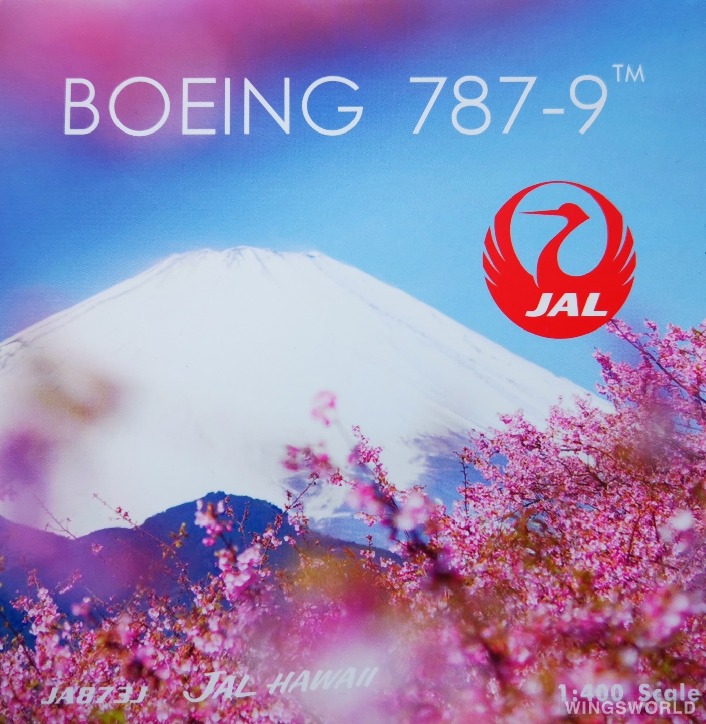 Phoenix 1:400 PH04344 Japan Airlines 日本航空 Boeing 787-9 JA873J